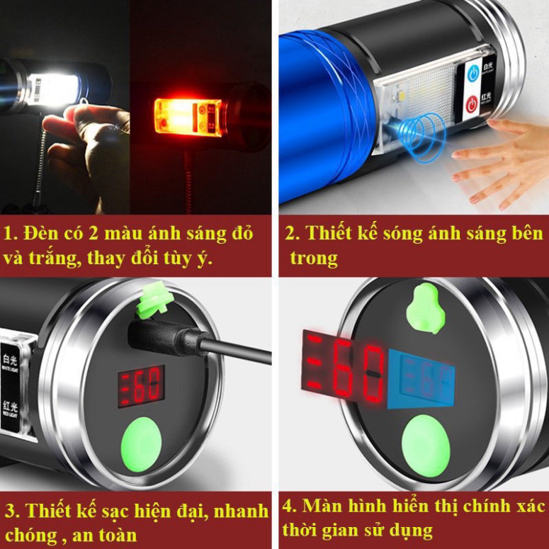 Đèn Soi Phao Câu Đài Cảm Ứng Chuyên Dùng Câu Cá Ban Đêm gal562hh