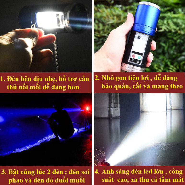 Đèn Soi Phao Câu Đài Cảm Ứng Chuyên Dùng Câu Cá Ban Đêm gal562hh