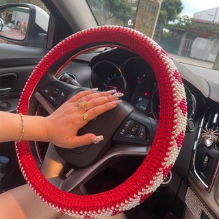 Bọc Vô Lăng Hạt Cườm Cho Xe Tải,  Xe khách Size 38cm - 40cm - 42cm - 45cm - 47cm Chống Mồ Hôi Tay, Chống Trơn Trượt