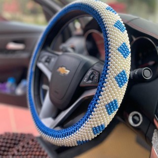 Bọc Vô Lăng Hạt Cườm Cho Xe Tải,  Xe khách Size 38cm - 40cm - 42cm - 45cm - 47cm Chống Mồ Hôi Tay, Chống Trơn Trượt