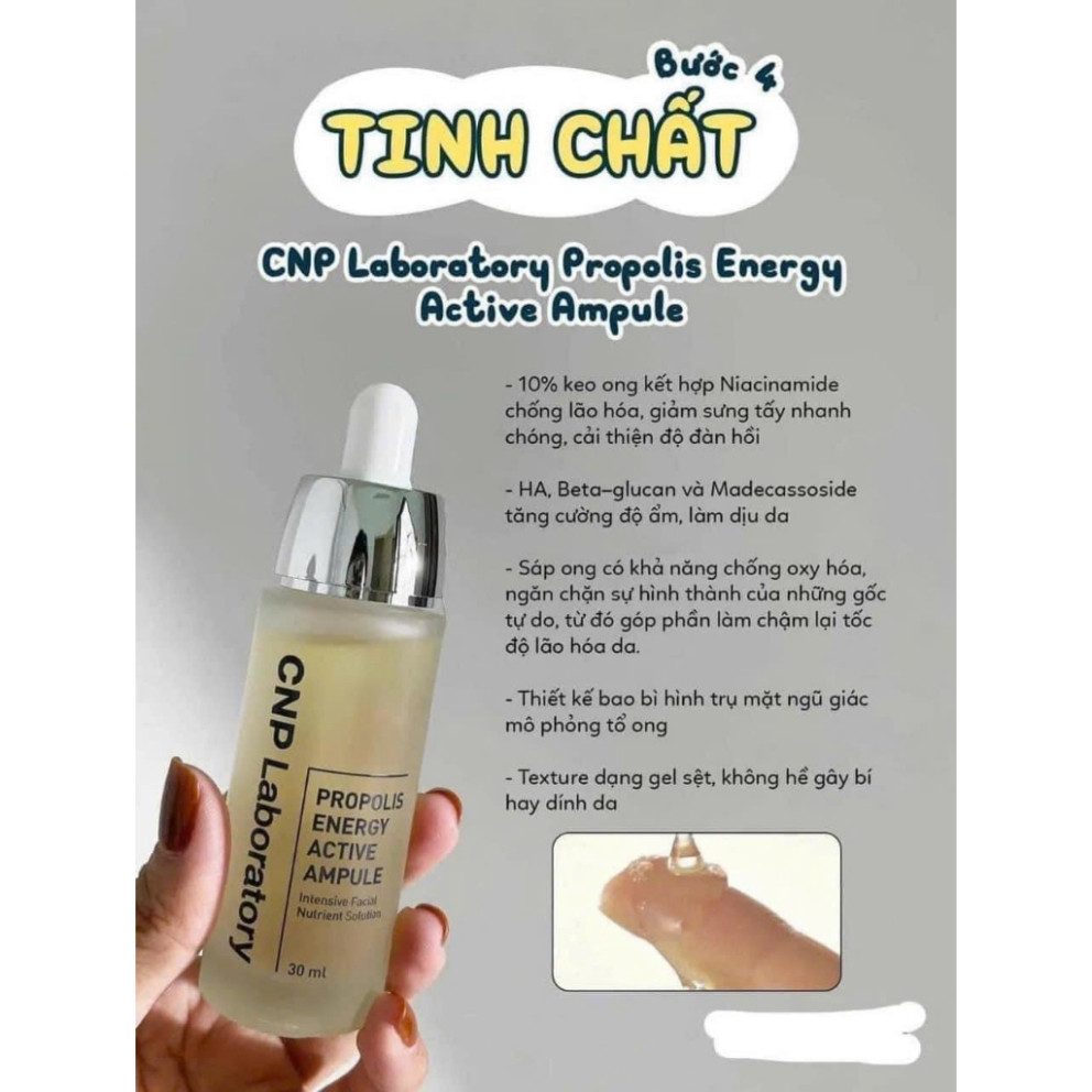 Serum keo ong CNP Laboratory Propolis Energy Active Ampule