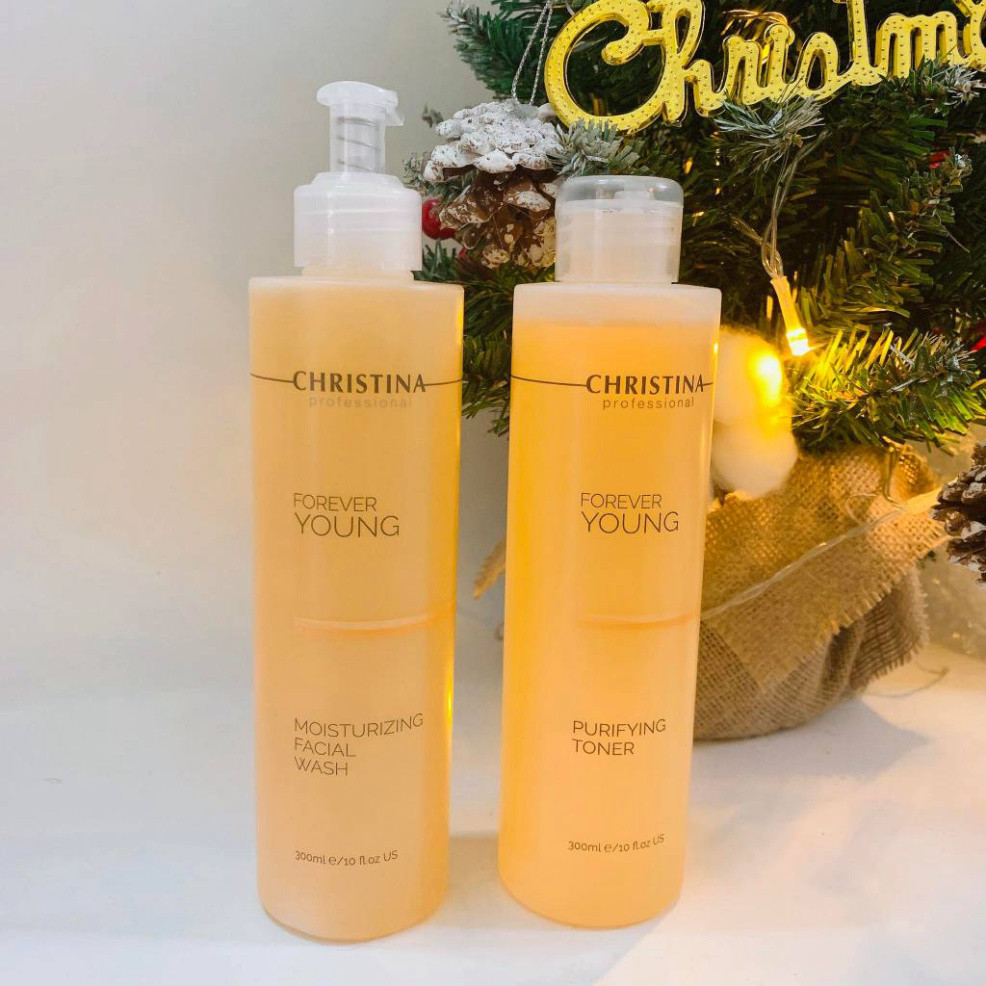 Toner Christina Purifying 300ml làm sạch, cân bằng da, chống oxi hóa