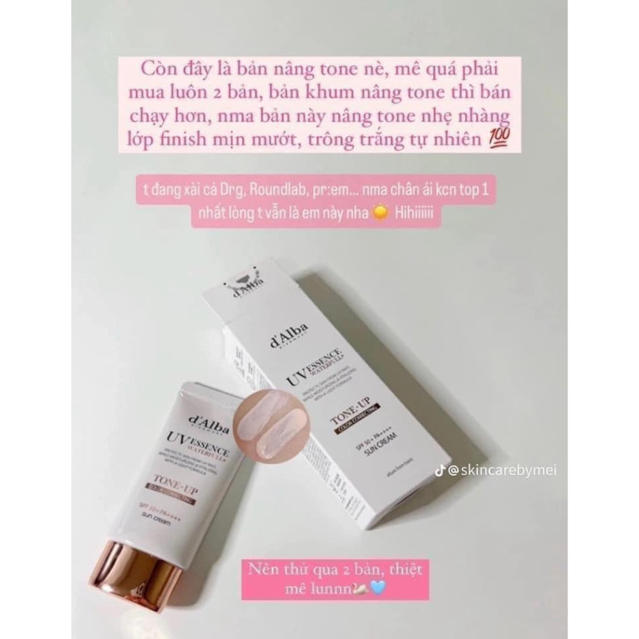 Kem chống nắng Dalba UV Essence waterfull