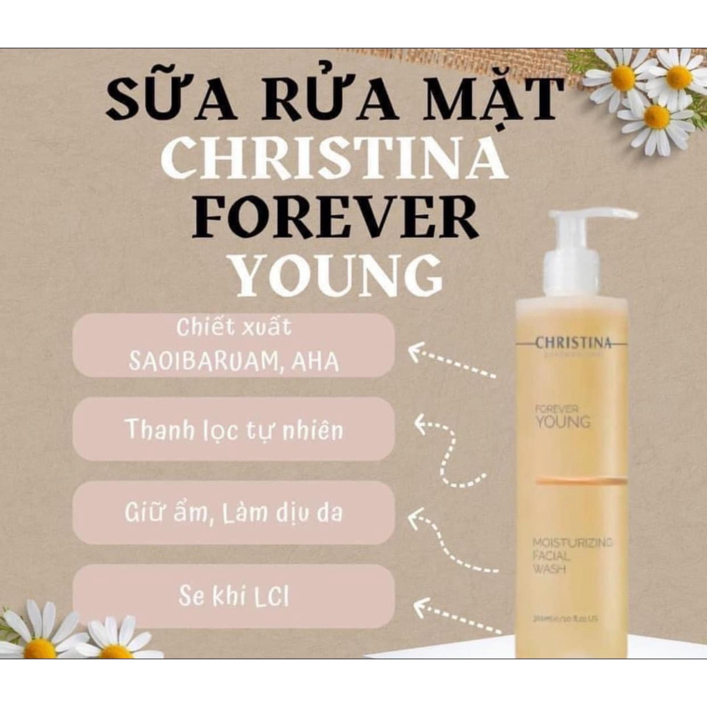 Sữa rửa mặt Christina Forever Young 300ml