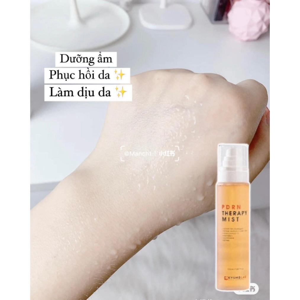 Xịt khoáng Kyung Lab PDRN Therapy Mist cấp ẩm, bổ sung dưỡng chất căng bóng da