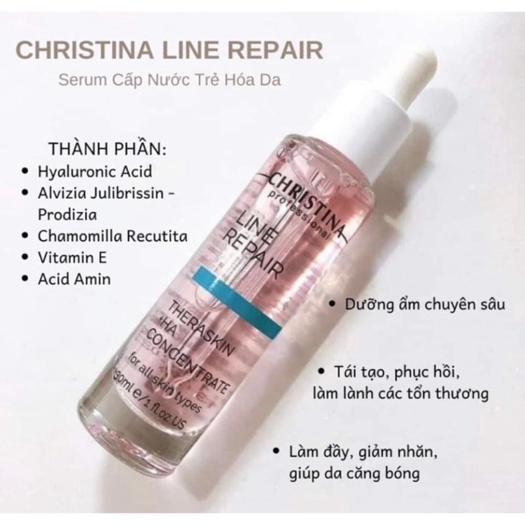 Serum HA Christina Line Repair Theraskin Concentrate 30ml 50ml