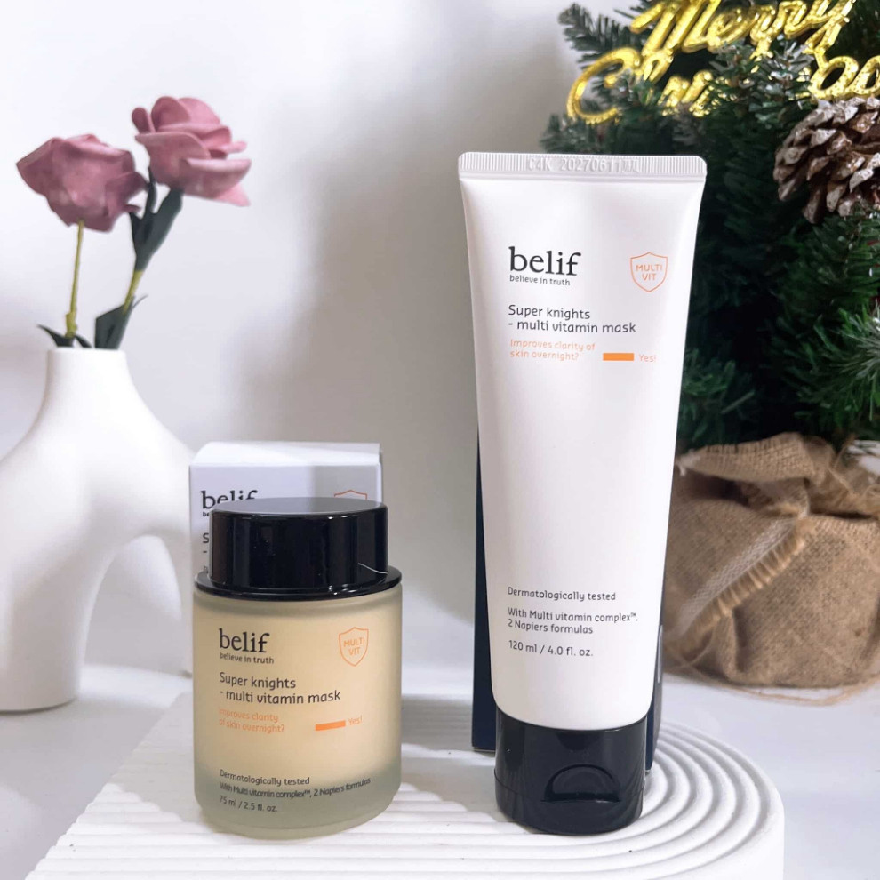 Mặt nạ ngủ dưỡng sáng da Belif Super Knight Multi Vitamin mask 75ml