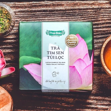 [LANGFARM] Trà Tim Sen Túi Lọc Langfarm Thái Bảo Đà Lạt - Trà Thảo Mộc tốt cho người hay mất ngủ, hay hồi hộp