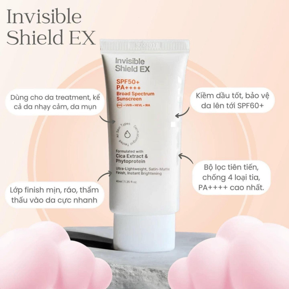 Kem chống nắng Epi-rx Invisible Shield EX
