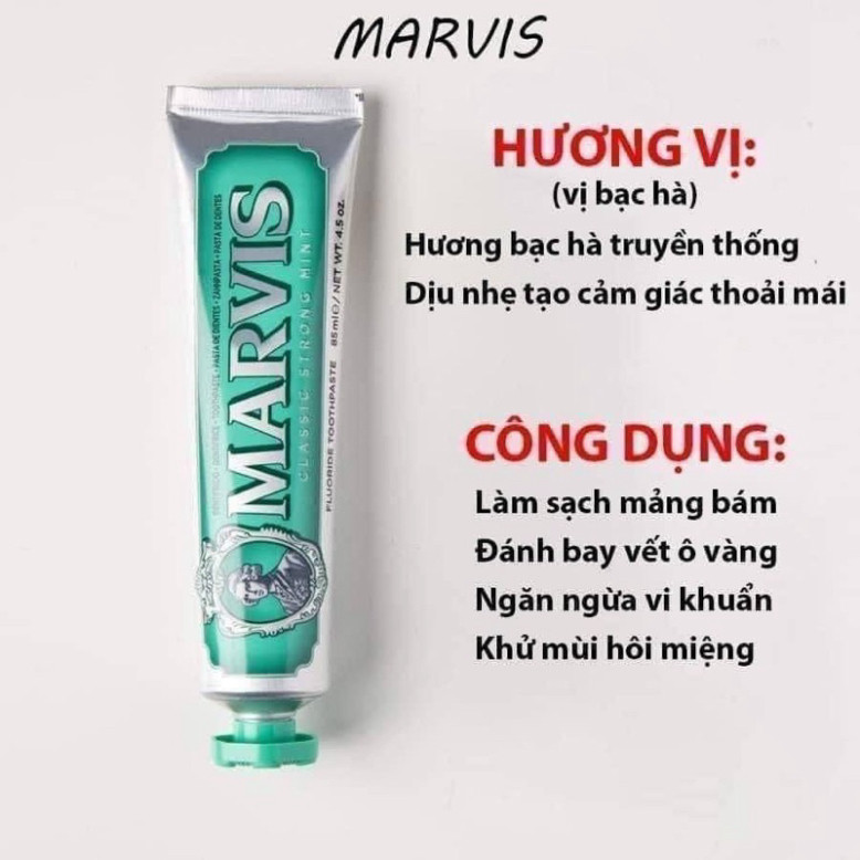 Kem đánh răng Marvis mini 25ml