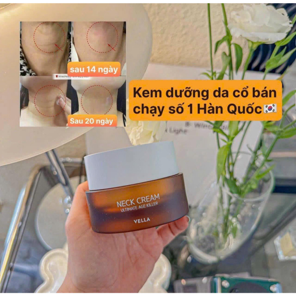Kem cổ Vella Neck Cream kem dưỡng da cổ 50ml