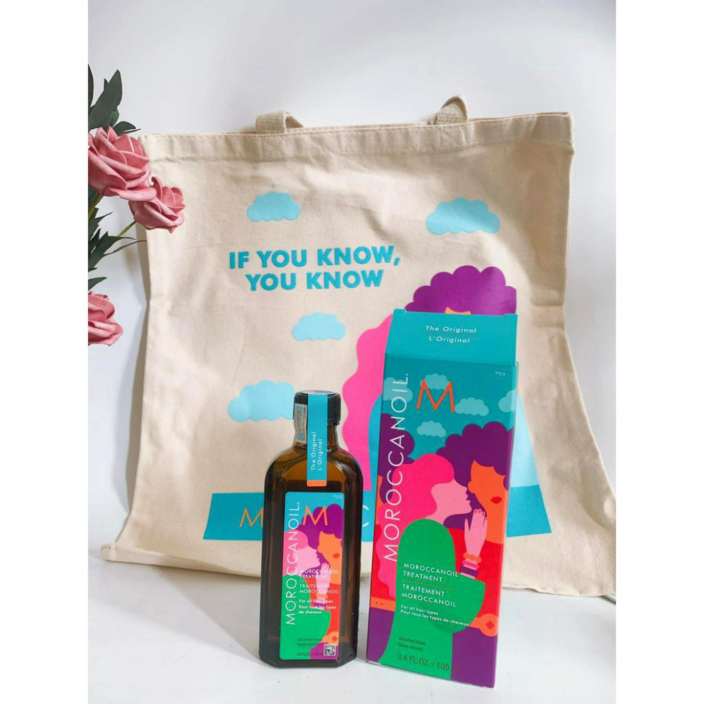 Dầu dưỡng tóc MoroccanOil 100ml hàng công ty , tặng kèm lược, bản tết tặng kem tay
