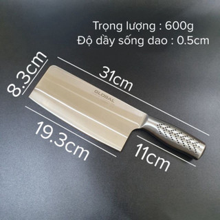 Thép Cromova18 Nhật Bản – Bộ Dao Chặt, Thái, Gọt Chính Hãng, Sắc Bén Tuyệt Vời!