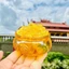 Bộ Bát Tụ Bảo Thủy Tinh Pha Lê + Hạt Đậu Pha Lê đầy ắp, kích tài vận gia chủ