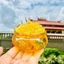 Combo Bát Tụ Bảo Thủy Tinh + đầy Hạt Đậu Pha Lê Đủ Màu , Size 6cm 8cm, phong thủy tài lộc cho gia chủ