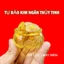 Bộ Bát Tụ Bảo Thủy Tinh Kèm Đồng Xu Âm Dương Thủy Tinh, 7 xu cho Nam, 9 Xu cho Nữ trang trí bàn làm việc, tủ