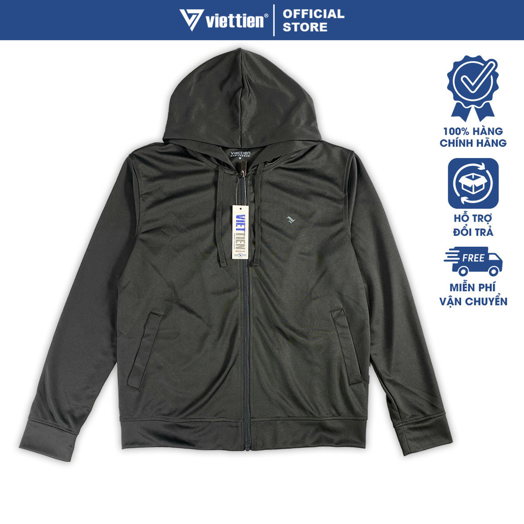 VIỆT TIẾN - Áo Khoác Gió Màu Xanh Rêu,Chống Nắng Thể Thao,Siêu Nhẹ ,Chống Tia UV Smart Casual