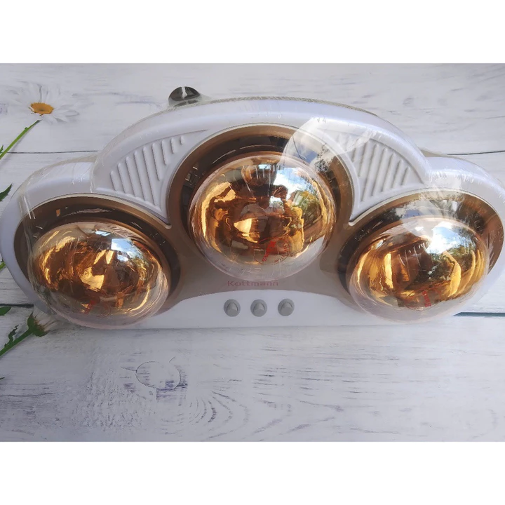 Đèn sưởi nhà tắm 2,3 bóng , đèn sưởi nhà tắm kottmann , đèn sưởi