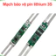 Mạch bảo vệ pin lithium 3S JH - 995098 5A/JH - 995012 10A có sẵn kẽm hàn