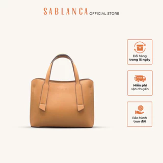 Túi xách tay đeo chéo công sở thanh lịch Rectangle Zipped Bag Sablanca HB0189