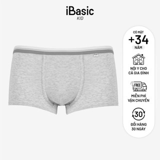 Combo 3 Quần lót nam học sinh iBasic bé trai  iBasic 10y - 18y phom boxer cotton USA kháng khuẩn PANTB001