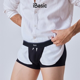 Quần lót nam iBasic sơ vin đa năng dáng boxer cotton USA kháng khuẩn PANM057