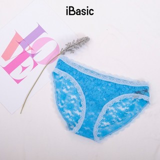 Quần lót ren nữ iBasic bikini họa tiết tinh tế mềm mại quyến rũ PANW169