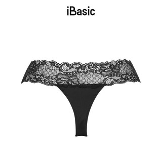 Quần lót lọt khe nữ iBasic thun lạnh ren co giãn 4 chiều sexy cá tính PANW141