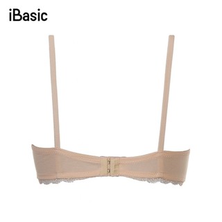 Áo ngực iBasic không gọng mút mỏng phối ren cotton USA kháng khuẩn BRAY052