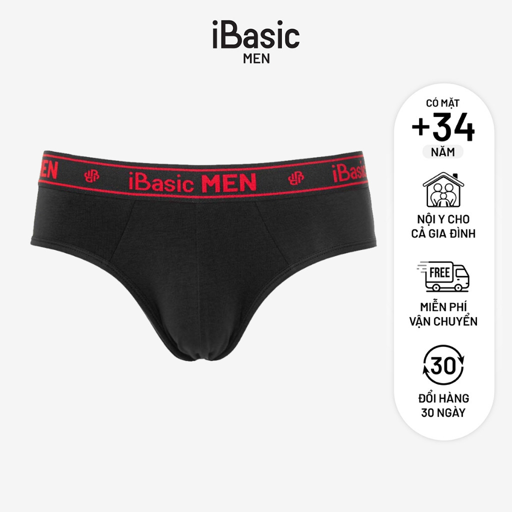 Ảnh Quần lót nam iBasic Brief cotton USA kháng khuẩn PANM077 1