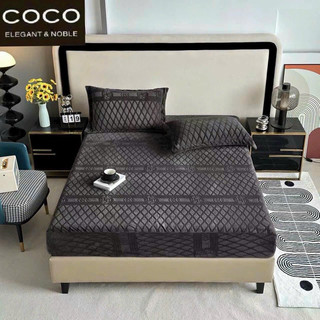 Bộ 3 món ga gối nỉ nhung Coco siêu mềm mại, ấm áp