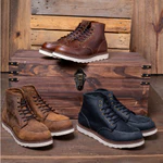 Giày Boots Cổ Cao Tăng Chiều Cao Nam Moctoe Da Bò Sáp Đế Khâu Mckay, Có Lót Massage - Work Boots Thương Hiệu Steeler — ảnh 2