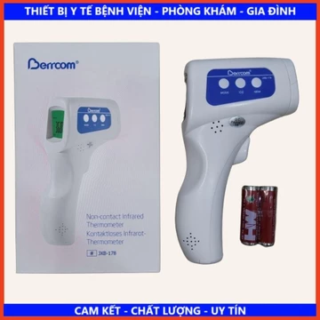 HÀNG CTY - Nhiệt kế đo trán không tiếp xúc Berrcom JXB-178 - Nhiệt kế điện tử hồng ngoại.