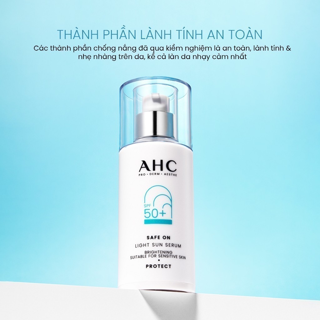 Ảnh Serum Chống nắng Lành Tính AHC SAFE ON 40ML 3