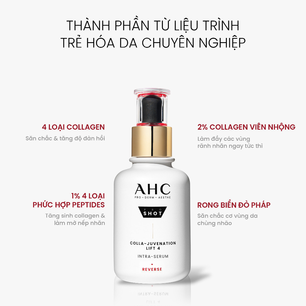 Ảnh Tinh chất serum chống lão hóa săn chắc da PROSHOT COLLA-JUVENATION LIFT 4 AHC 40ML 4