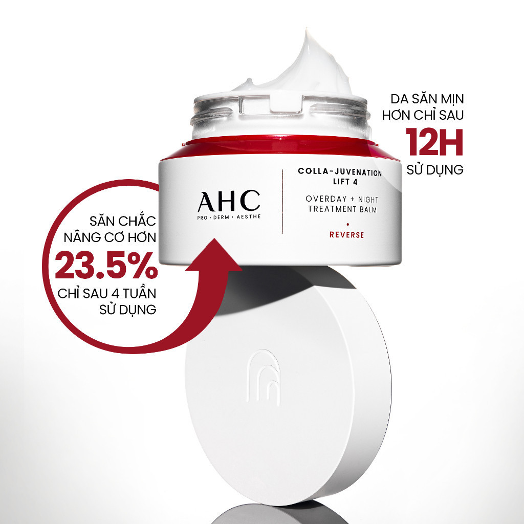 Ảnh Kem dưỡng kiêm mặt nạ ngủ nâng cơ săn chắc/ mờ nám sáng da AHC 50ML 2