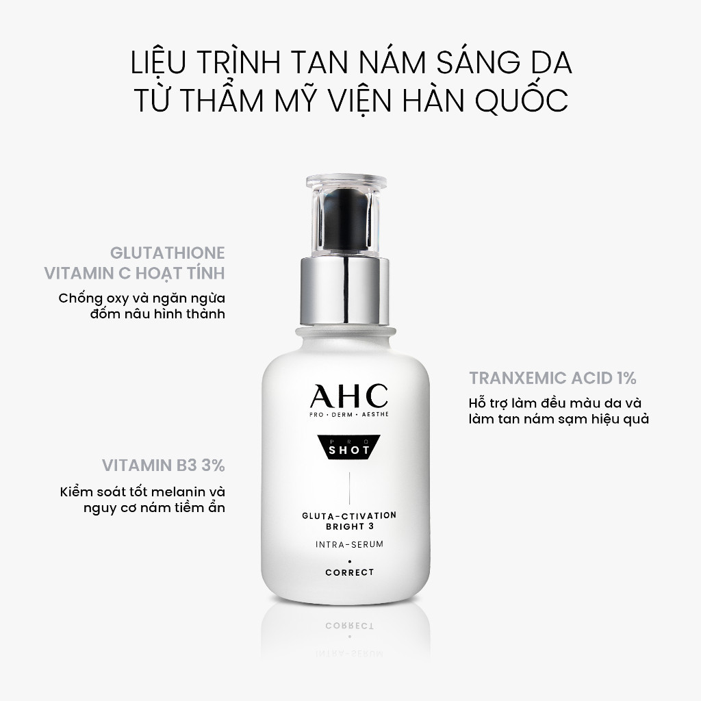 Ảnh Tinh chất serum nâng cơ săn chắc/ cấp ẩm căng bóng/ mờ nám sáng da AHC 40ML 4