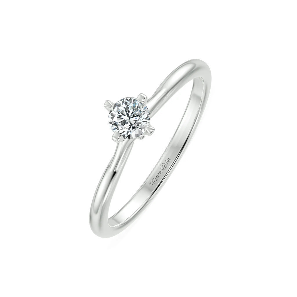 [CHAT TRƯỚC KHI ĐẶT] Nhẫn Cầu Hôn Tierra Butterfly Kiss BCH7103 Vàng 10K 14K Tấm CZ Thiết Kế Hiện Đại Dành Cho Cặp Đôi