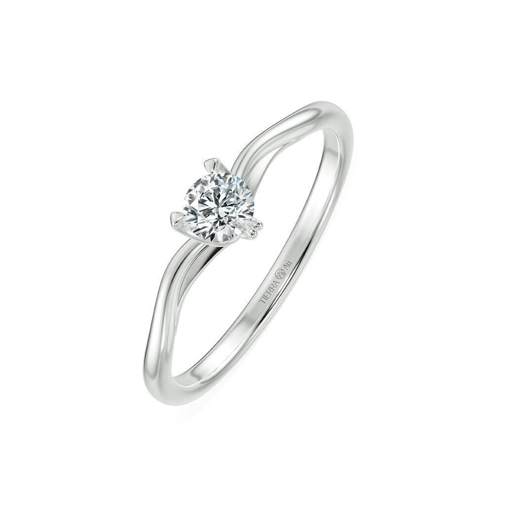 [CHAT TRƯỚC KHI ĐẶT] Nhẫn cầu hôn Tierra Bubble Kiss BCH7101 Vàng 10K 14K 18K hiện đại dành cho cặp đôi