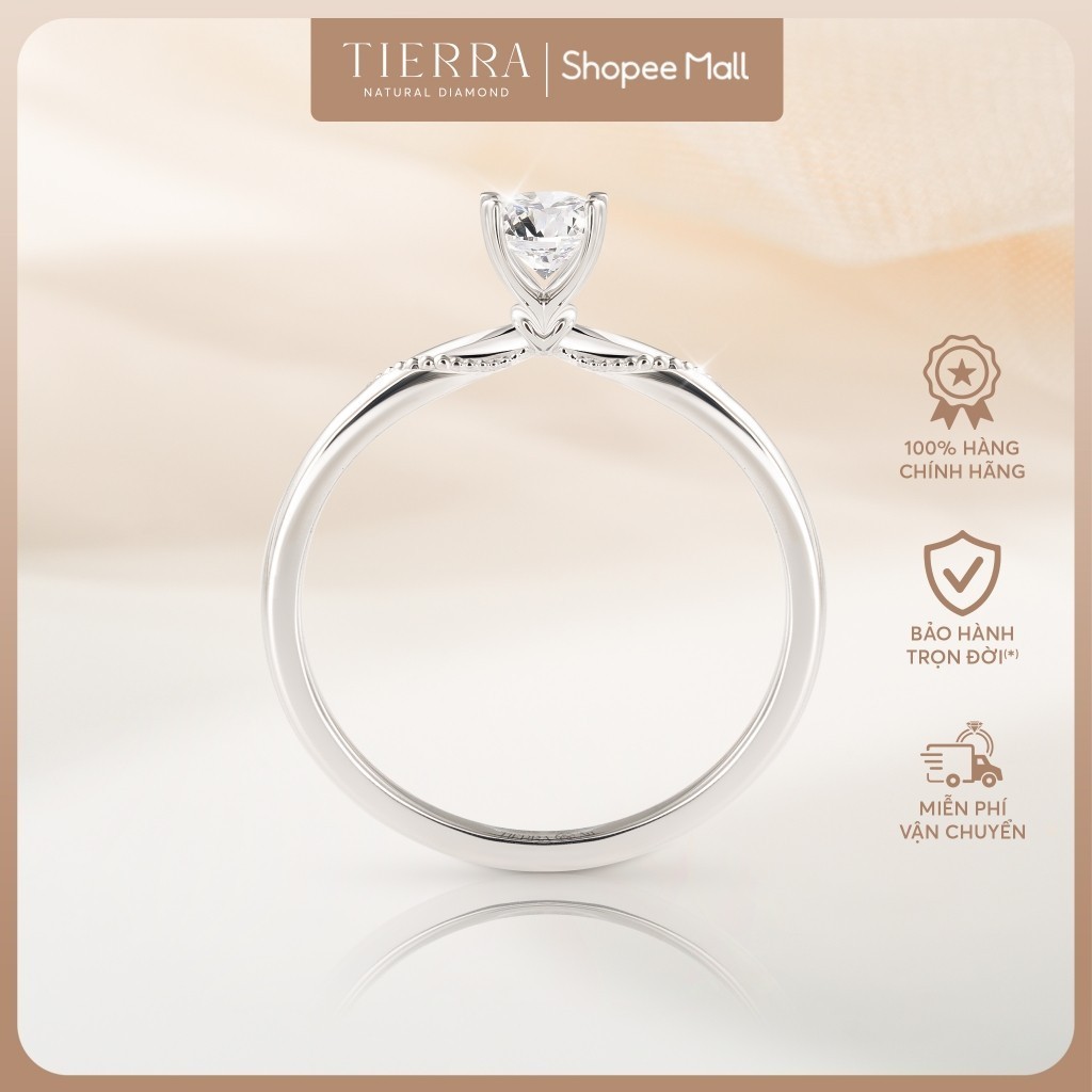 [CHAT TRƯỚC KHI ĐẶT] Nhẫn Cầu Hôn Tierra Veil Kiss BCH7109 Vàng 10K/ 14K/ 18K Dành Cho Cặp Đôi, Nhẫn Hẹn Ước