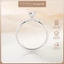 Nhẫn Cầu Hôn Tierra Veil Kiss BCH7109 Vàng 10K/ 14K/ 18K Dành Cho Cặp Đôi, Nhẫn Hẹn Ước