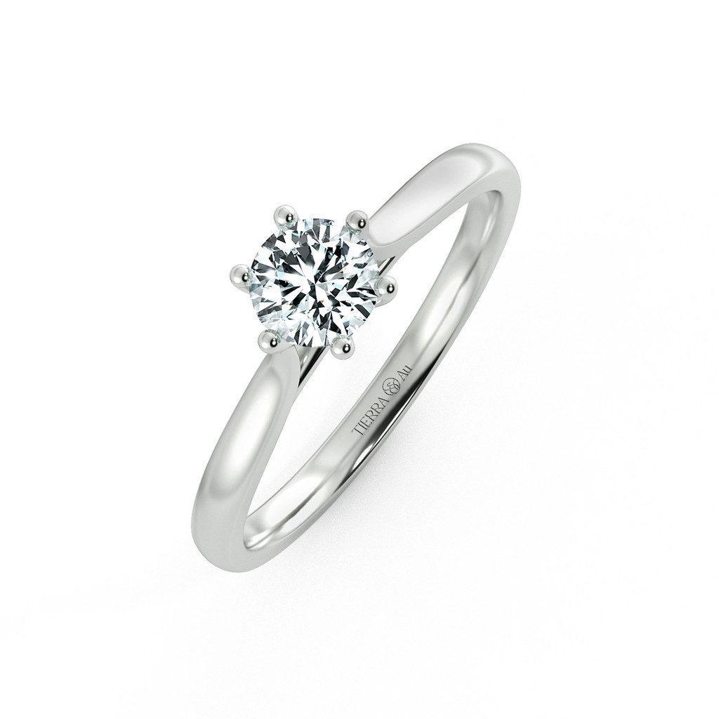 [CHAT TRƯỚC KHI ĐẶT] Nhẫn Cầu Hôn Tierra Loving BCH1503 Vàng 10K 14K 18K Đính Chủ CZ 4.5 Thiết Kế Cổ Điển Nhẹ Nhàng