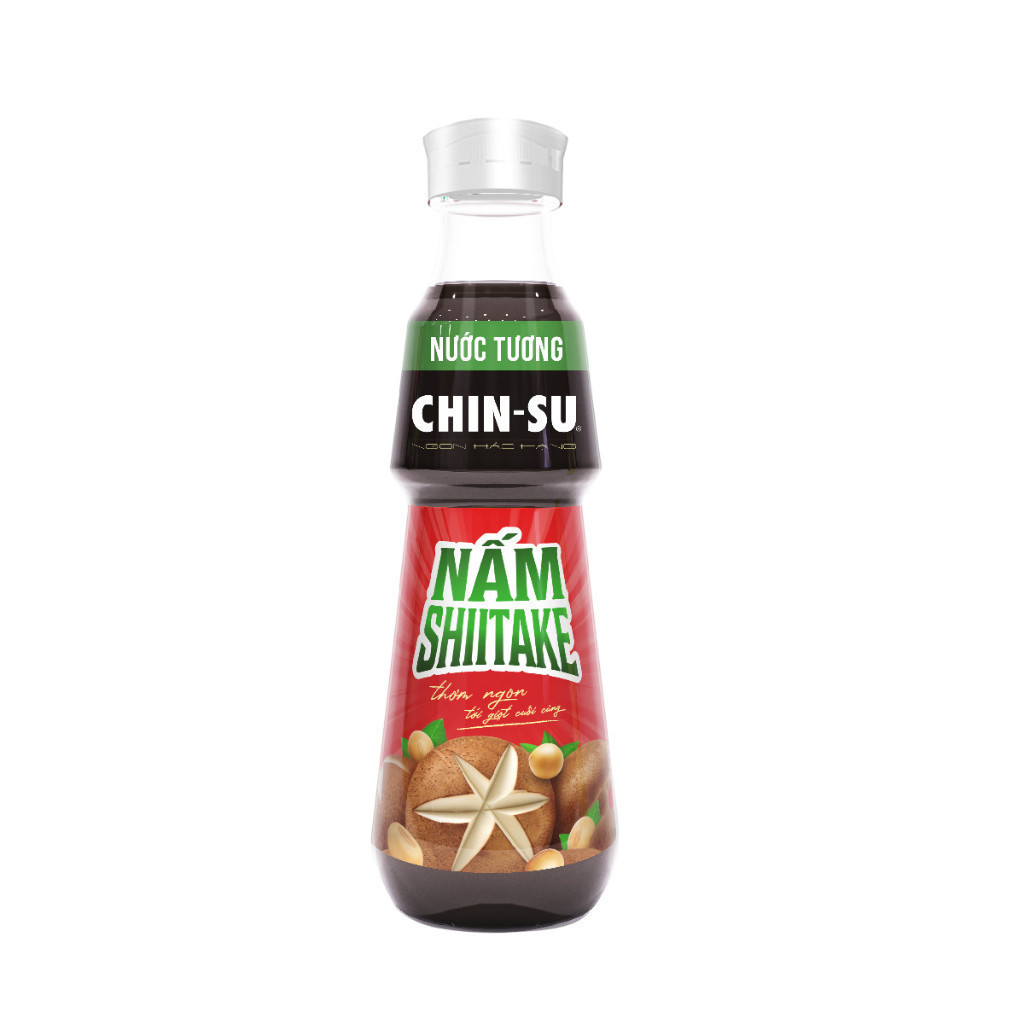 Combo 3 Nước Tương CHIN-SU Nấm Shiitake Chai 330ml