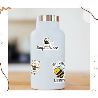 Set combo 50 miếng dán sticker Con Ong dán nón mũ bảo hiểm laptop vali sổ sách đàn guitar tủ lạnh điện thoại xe máy