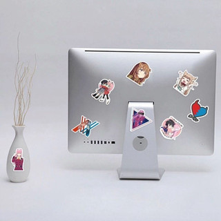 Set 10/30/ 50 sticker anime Zero Two Darling in the Franxx dán nón mũ bảo hiểm laptop vali sổ tay đàn guitar điện thoại