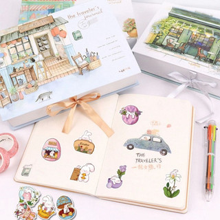Set 10 30 50 sticker thỏ trứng phục sinh dán nón mũ bảo hiểm laptop vali sổ tay đàn guitar điện thoại xe máy tủ lạnh