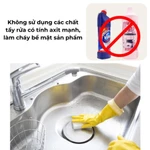 Chậu Rửa Bát 1 Hố HATO Inox SUS304 Dày 3.5 Ly, Bồn Rửa Chén 1 Ngăn Lớn Bán Nguyệt Kiểu Dáng Nhật Bản, Bảo Hành 5 Năm — ảnh 7