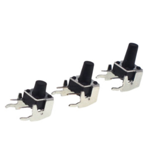 [Giá combo] (50 cái) Nút nhấn 6x6mm 2 chân cắm chỉnh ngang cao 4.3 - 15mm