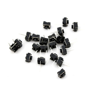 [Giá combo] (50 cái) Nút nhấn 6x6mm 2 chân cắm đứng cao 4.3 - 9mm