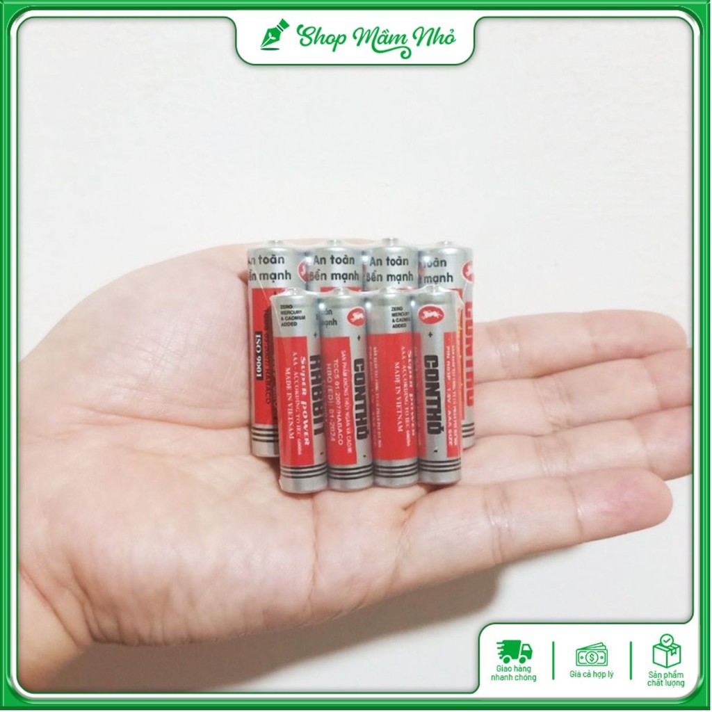 Pin con thỏ 1 vỉ 4 viên 1,5V (rabbit AA/AAA) | Shopee Việt Nam
